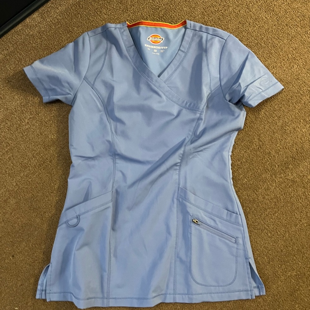 Dickies Women's Scrub Top Ceil Blue